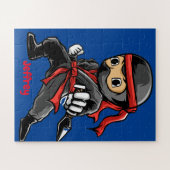 Persoonlijke Ninja Legpuzzel (Horizontaal)