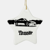 Persoonlijke Nissan Silvia Keramisch Ornament (Rechts)