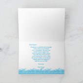 Persoonlijke Noahs Ark Hartelijk dank Bedankkaart (Binnen)