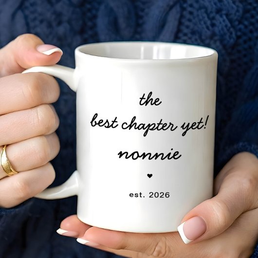 Persoonlijke Nonnie-mok Beste Hoofdstuk Tot Nu Toe Koffiemok