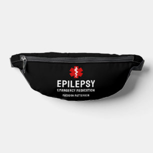 Persoonlijke noodhulpmiddelen voor epilepsie heuptasje
