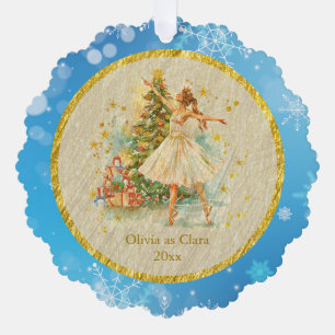 Persoonlijke Notenkraker Ballet Kerst - Cadeau Ornament Kaart