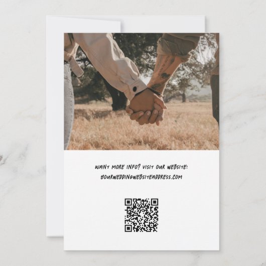 Persoonlijke notitie Afbeelding-Perfect Save The D Save The Date (Achterkant)