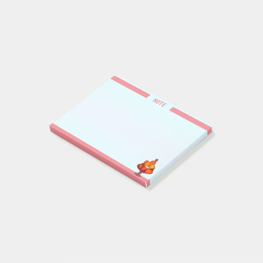 Persoonlijke notitie post-it® notes (Schuin)