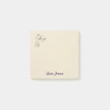Persoonlijke Notitie Post It Notities