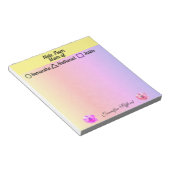 Persoonlijke notitie van mama van Notitieblok (Schuin)