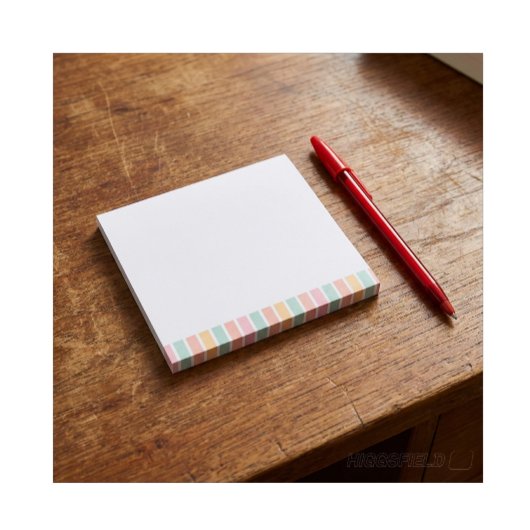 Persoonlijke notitie van uw docent, bedankcadeau post-it® notes
