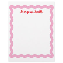 Persoonlijke notitieblokken met monogram en schelp
