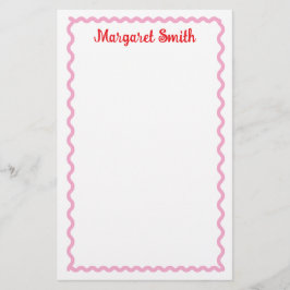 Persoonlijke notitieblokken met monogram en schelp briefpapier