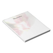 Persoonlijke notitieblokken met roze roze roze afb (Schuin)