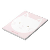 Persoonlijke notitieblokken voor kinderen Kitty (Linkerzijde)