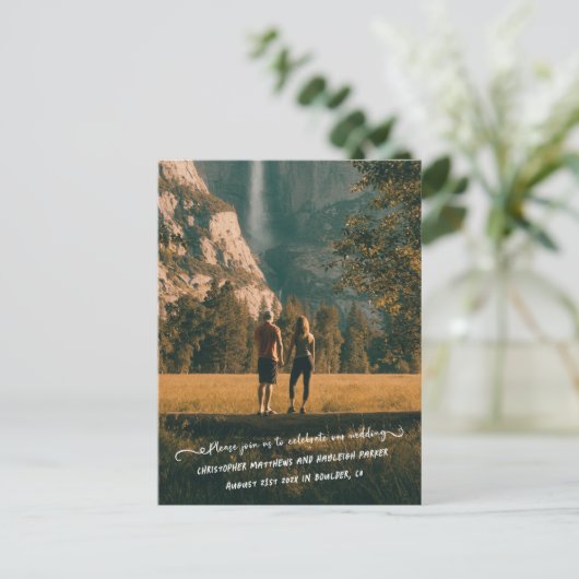 Persoonlijke notitiefoto Sla het Briefkaart Datum  (Staand voorkant)