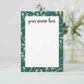 Persoonlijke notitiekaarten voor tandartsen (Staand voorkant)