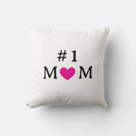 Persoonlijke Number One Moeder Worp Kussen