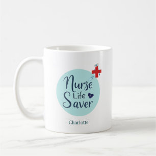 Persoonlijke Nurse Life Saver Koffiemok