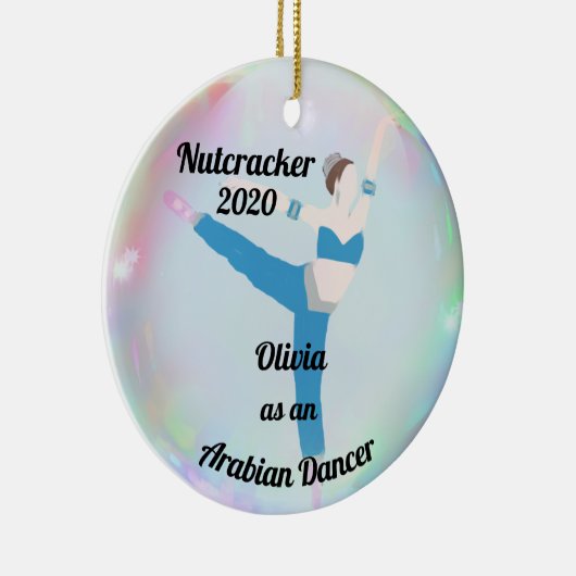 Persoonlijke Nutcracker Ornament - Arabische danse (Rechts)