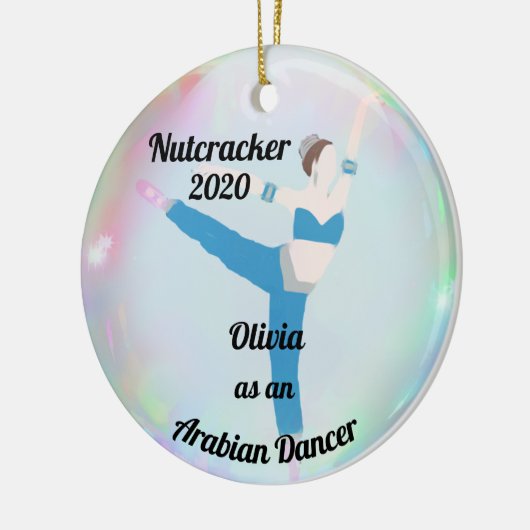 Persoonlijke Nutcracker Ornament - Arabische danse (Links)