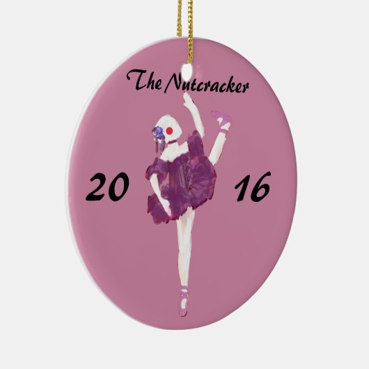 Persoonlijke Nutcracker Ornament - Ballerina Doll (Rechts)