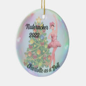 Persoonlijke Nutcracker Ornament - Ballerina Doll (Rechts)