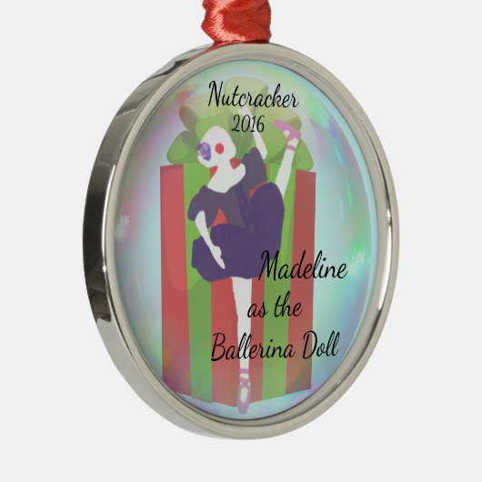 Persoonlijke Nutcracker Ornament - Ballerina Doll (Rechts)