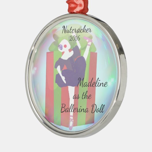 Persoonlijke Nutcracker Ornament - Ballerina Doll (Links)