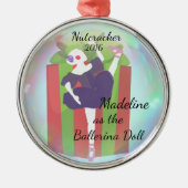 Persoonlijke Nutcracker Ornament - Ballerina Doll (Voorkant)