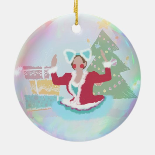 Persoonlijke Nutcracker Ornament - Ballerina Doll (Achterkant)