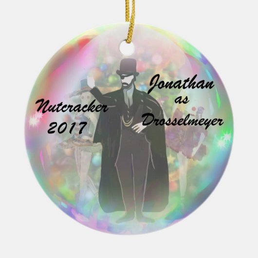 Persoonlijke Nutcracker Ornament - Drosselmeyer (Voorkant)