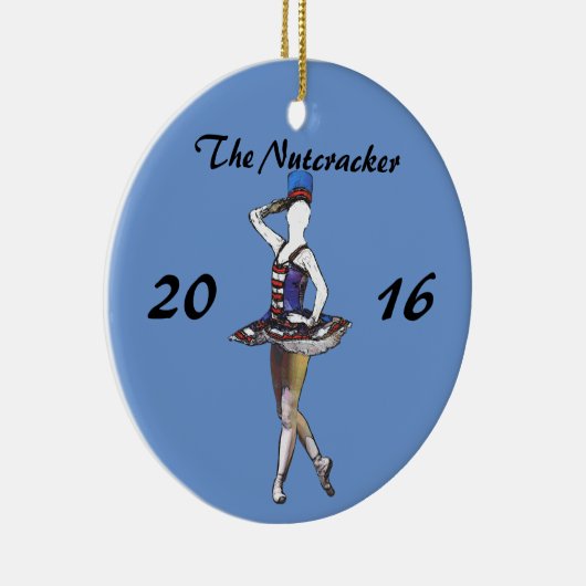 Persoonlijke Nutcracker Ornament - Militaire Doll (Rechts)