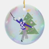 Persoonlijke Nutcracker Ornament - Militaire Doll (Achterkant)