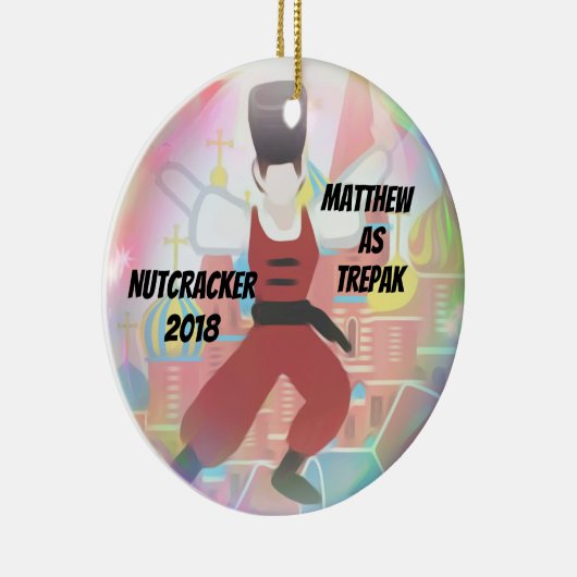 Persoonlijke Nutcracker Ornament - Trepak Boy (Rechts)