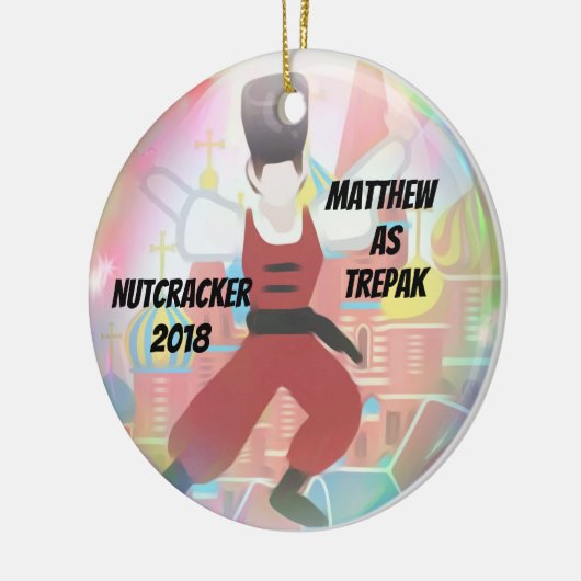 Persoonlijke Nutcracker Ornament - Trepak Boy (Links)