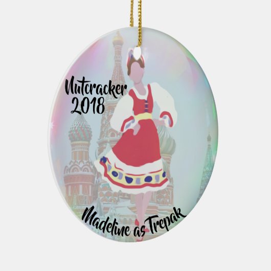 Persoonlijke Nutcracker Ornament - Trepak/Russisch (Rechts)