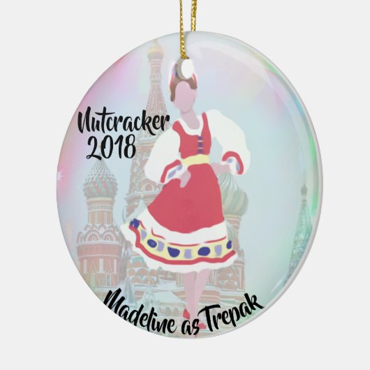 Persoonlijke Nutcracker Ornament - Trepak/Russisch (Links)