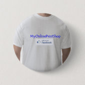 persoonlijke objecten ronde button 5,7 cm (Voorkant)