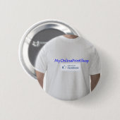 persoonlijke objecten ronde button 5,7 cm (Voorkant /achterkant)