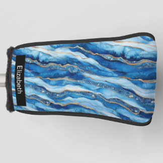 Persoonlijke Oceaan Edelsteen Agaat Golfheadcover