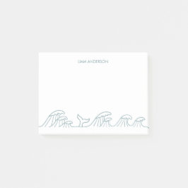 Persoonlijke Oceaan golven kust kinderen Post-it® Notes