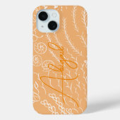 Persoonlijke Oceaan Koraalrif Strand Case-Mate iPhone Case (Achterkant)