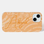 Persoonlijke Oceaan Koraalrif Strand Case-Mate iPhone Case (Achterkant (horizontaal))