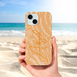 Persoonlijke Oceaan Koraalrif Strand iPhone 15 Case
