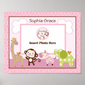 Persoonlijke Oerwoud Jill/Girl-dieren Fotokunst Poster (Voorkant)