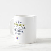 Persoonlijke offerte van risicodoc-analist koffiemok (Voorkant links)