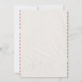 Persoonlijke officiële brief van de Noordpool van Kaart (Achterkant)