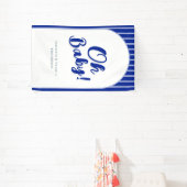 Persoonlijke Oh Baby-fotowand Shower Banner (Insitu)