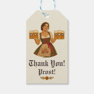 Persoonlijke Oktoberfest bierpul Cadeaulabel