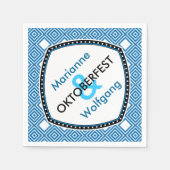 Persoonlijke Oktoberfest servetten (Voorkant)