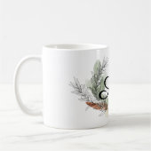 Persoonlijke Olijftak Monogrammok | Botanisch Koffiemok (Links)
