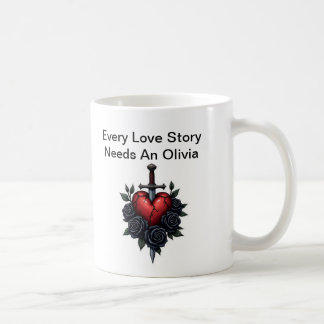 Persoonlijke Olivia mok – Cute cadeau voor haar