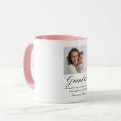 Persoonlijke oma foto douanegrootmoeder cadeau mok (Voorkant links)